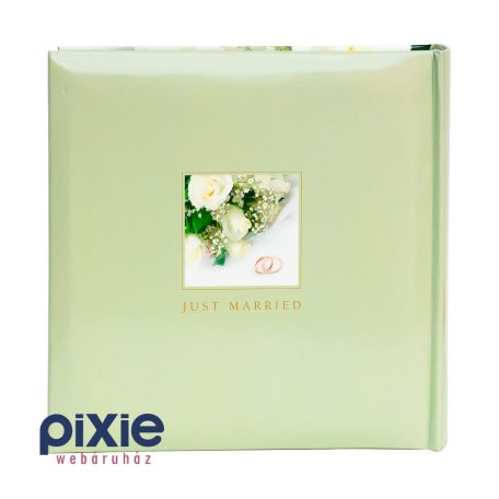 Esküvői fotóalbum Wedding felirattal, 200 db-os