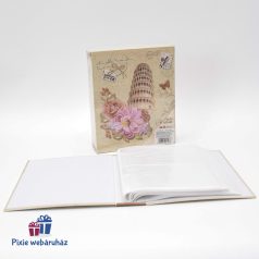 Pisai ferde torony mintás fotóalbum 80 db-os