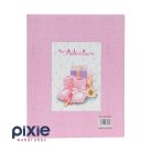 Rózsaszín, kislányos fotóalbum, 100 db-os