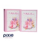 Rózsaszín, kislányos fotóalbum, 100 db-os