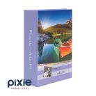 Csónakos folyópart mintás fotóalbum, 100 db-os