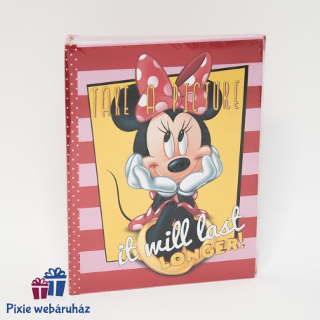 Minnie egeres fotóalbum 160 db-os