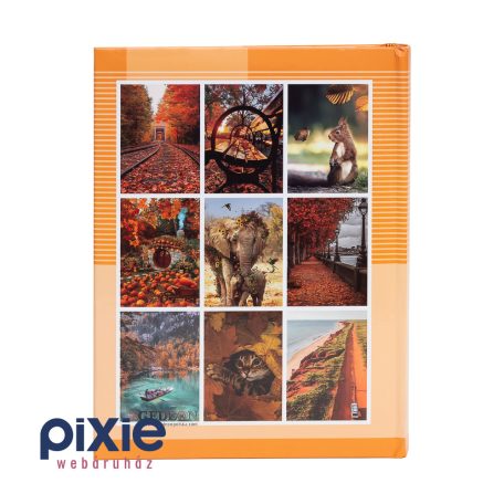 Őszi tájképes fotóalbum, 200 db-os