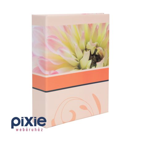 Virág mintás fotóalbum, 200 db-os