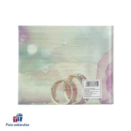 Esküvői fotóalbum 10x15-ös képeknek 100 db-os
