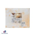 Esküvői fotóalbum 10x15 -ös képeknek, arany szíves 100 db-os