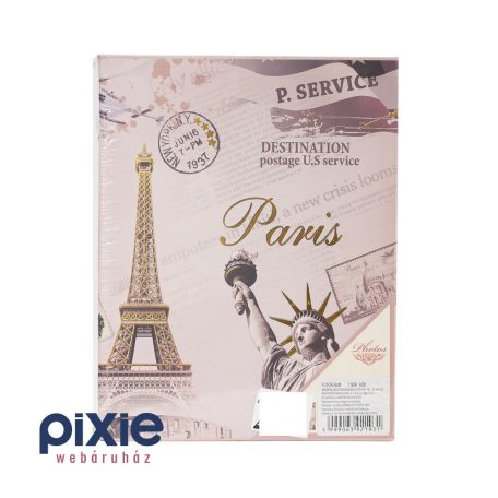 Párizsi Eiffel torony mintás fotóalbum 200 db-os