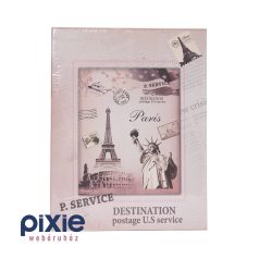 Párizsi Eiffel torony mintás fotóalbum 200 db-os