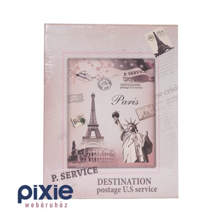 Párizsi Eiffel torony mintás fotóalbum 200 db-os