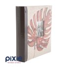 Family, levél mintás fotóalbum 200 db-os