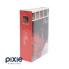 Piros madár mintás fotóalbum 100 db-os