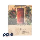 Piros ajtós ház mintás fotóalbum 100 db-os