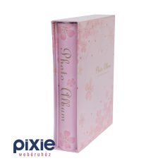 Minden jót kívánok..., rózsaszín fotóalbum 100 db-os