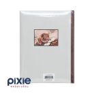 Esküvői fotóalbum jegygyűrű mintával 200 db-os