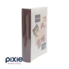 Esküvői fotóalbum jegygyűrű mintával 200 db-os