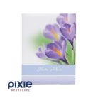 Krókusz virág mintás fotóalbum 100 db-os