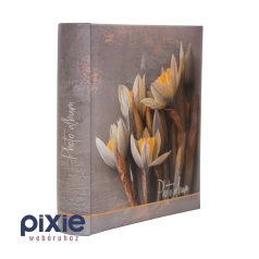 Nárcisz mintás fotóalbum, 200 db-os