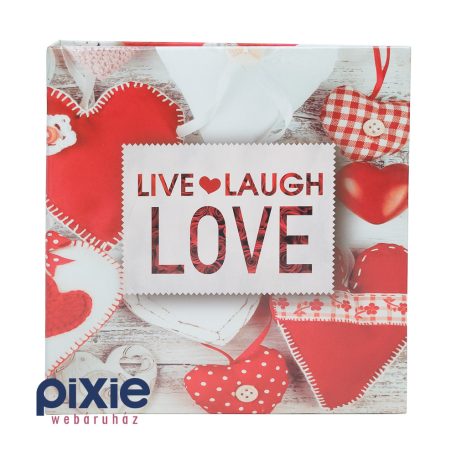 Live laugh love fotóalbum, 200 db-os