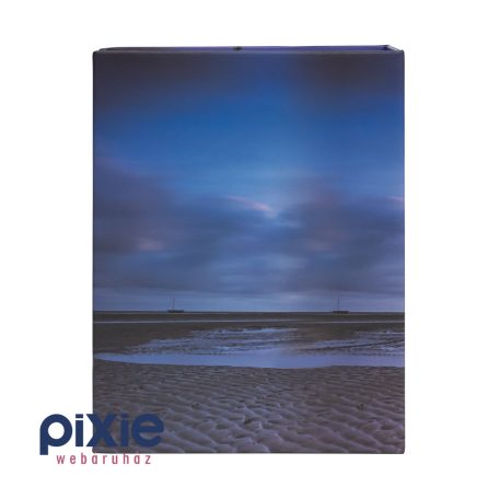 Hajó a naplementés kikötőben fotóalbum, 100 db-os