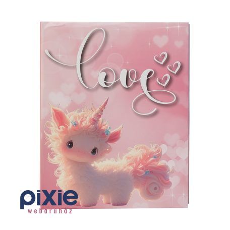 Love unikornisos fotóalbum, 304 db-os