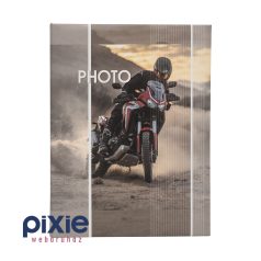 Motoros kaland fotóalbum, 100 db-os