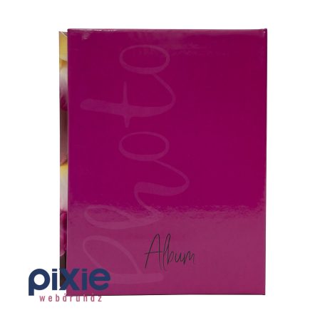 Kardvirág mintás fotóalbum, 100 db-os