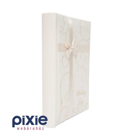 „Wedding Day” hímzett mintás fotóalbum, 13x18 cm-es képekenek