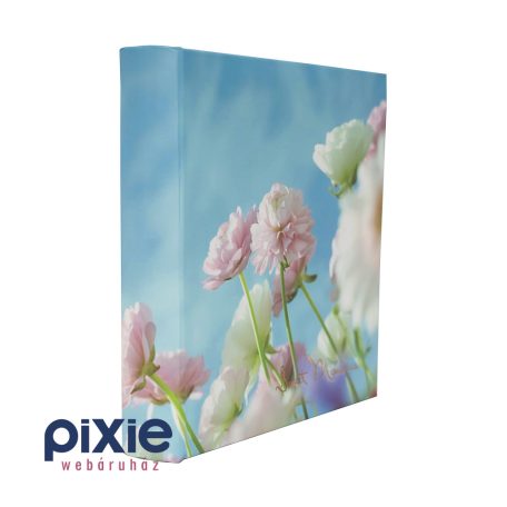 Tavaszi virágok mintás fotóalbum, 50 db-os