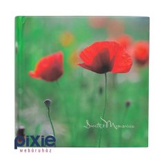 Pipacsok mintás fotóalbum, 100 db-os