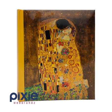 Klimt‑motívum mintás fotóalbum, 100 db-os
