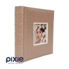 Nyomott mintás ablakos fotóalbum, 200 db-os