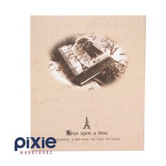 Vintage Párizs fotóalbum, 9x13 cm-es képeknek, 200 db-os