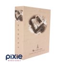 Vintage Párizs fotóalbum, 9x13 cm-es képeknek, 200 db-os