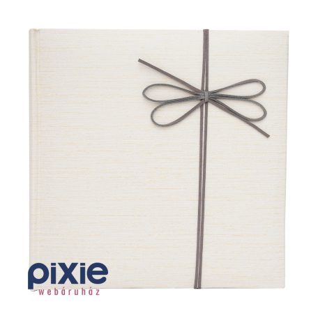 Elegáns, világosdrapp borítójú fotóalbum, 200 db-os