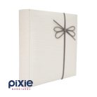 Elegáns, világosdrapp borítójú fotóalbum, 200 db-os