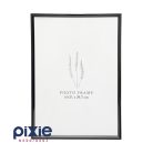 A4-es méretű, fekete képkeret, szögletes kerettel