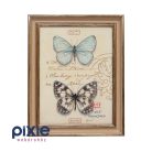 Fa hatású asztali képkeret 18x24 cm-es képeknek