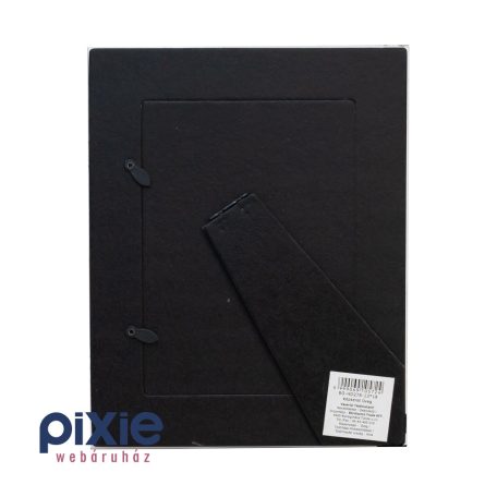 Rózsaszín virágok, és pillangó mintás üveg képkeret