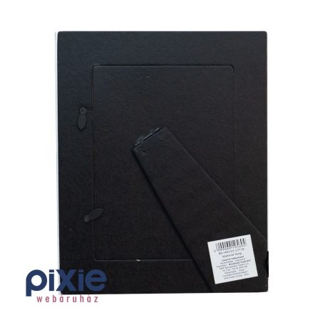 Vörös rózsa, és pillangók mintás üveg képkeret