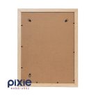  Fa hatású, akasztható képkeret 30x40 cm-es, natúr fa színben