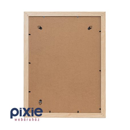  Fa hatású, akasztható képkeret 30x40 cm-es, natúr fa színben