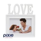 Love letámasztós képkeret, 13x18 cm-es képnek