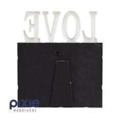 Love letámasztós képkeret, 13x18 cm-es képnek