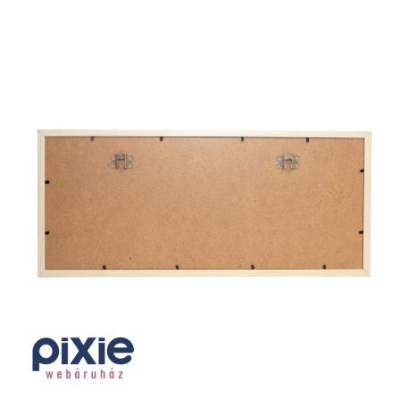 Falra akasztható, 4-es képkeret, törtfehér színben