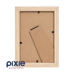 Asztali képkeret 10x15 cm-es képnek (natúr fa)