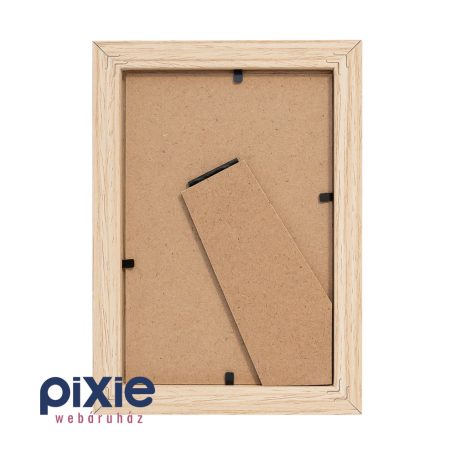 Asztali képkeret 10x15 cm-es képnek (natúr fa)