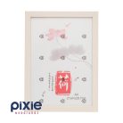 A4-es méretű képkeret világos fenyő színben