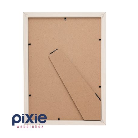 A4-es méretű képkeret világos fenyő színben