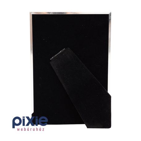 Szívek mintás fém képkeret, 10x15 cm-es képnek