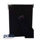 Romantikus, szívek mintás, ezüst színű képkeret, 10x15-ös 